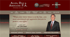 Desktop Screenshot of lawyerallen.com